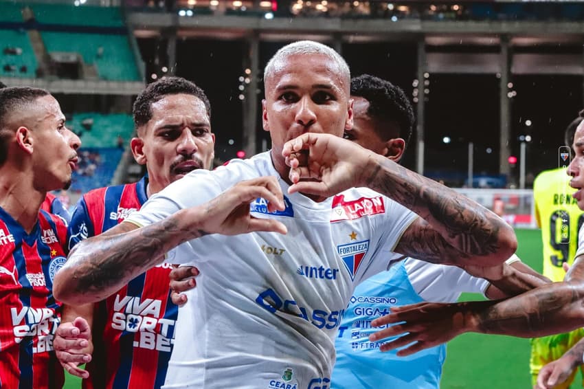 Partida entre Bahia e Fortaleza, pelo Brasileirão (Foto: Matheus Amorim/Fortaleza EC)