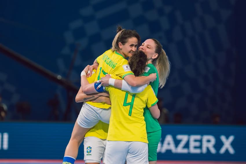 Brasil na Copa do Mundo de Futsal (Foto: Fabio Souza/CBF)