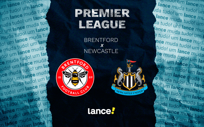 Brentford x Newcastle pela 11ª rodada de Premier League (Arte: Lance!)