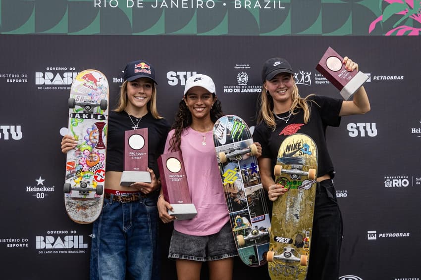 Chloe Covell - Rayssa Leal - Keet Oldenbeuving - STU Pro Tour Rio