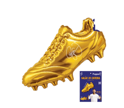 Chuteira de Neymar em balão metalizado (Foto: Divulgação)