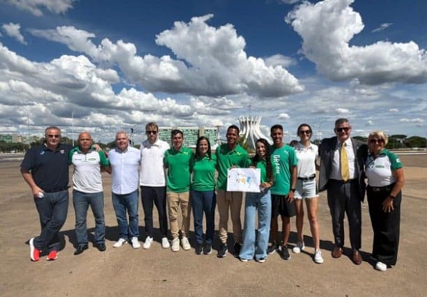 Comitiva para Mundial de Marcha Atlética 2026 (Foto: CBAt)