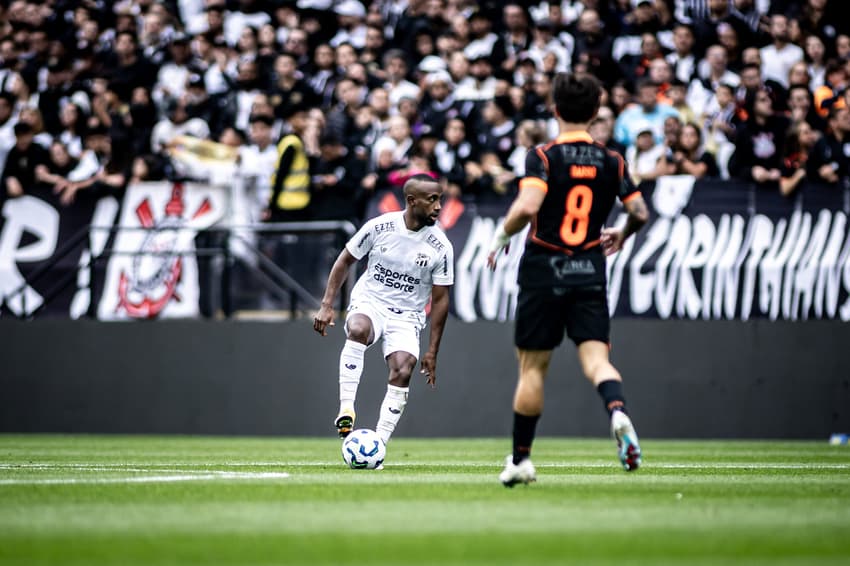 Partida entre Corinthians e Ceará, pelo Brasileirão (Foto: Gabriel Silva/Ceará SC)