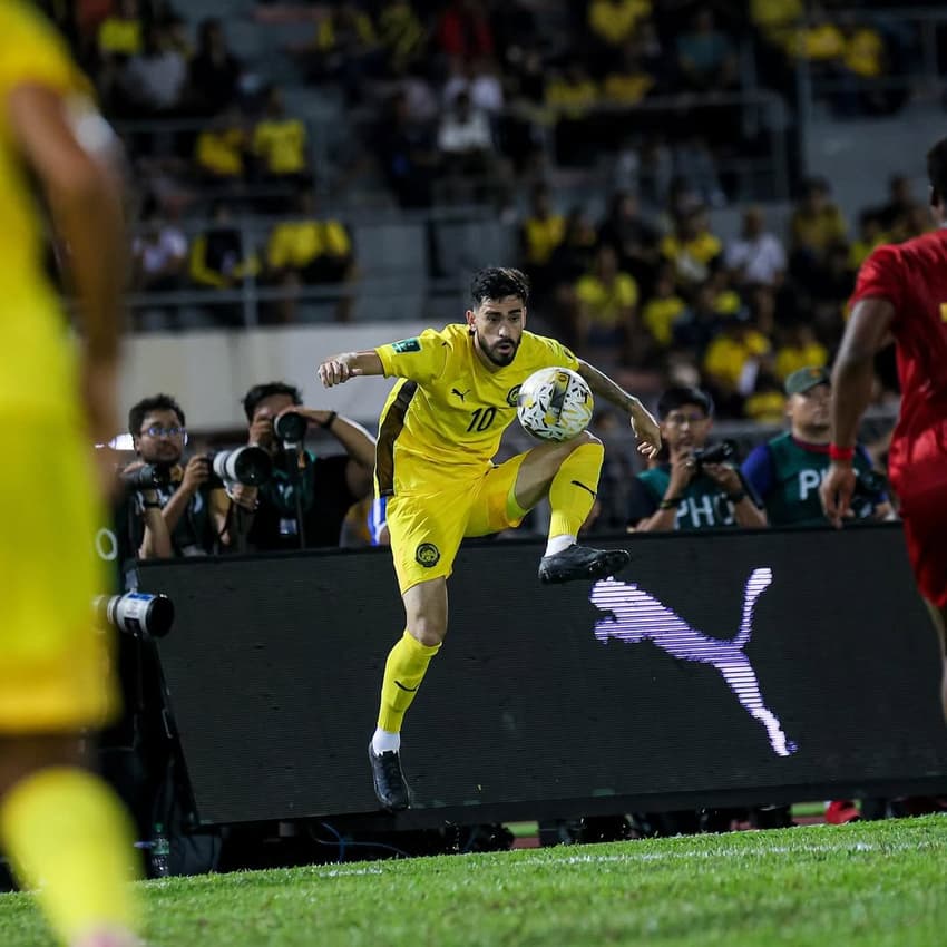 Endrick dos Santos em ação na Malásia (Foto: Reprodução)