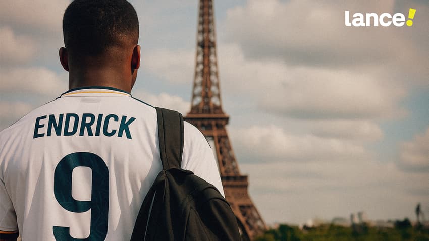 Endrick se aproxima de saída do Real Madrid, e Lyon deve ser o destino do jogador