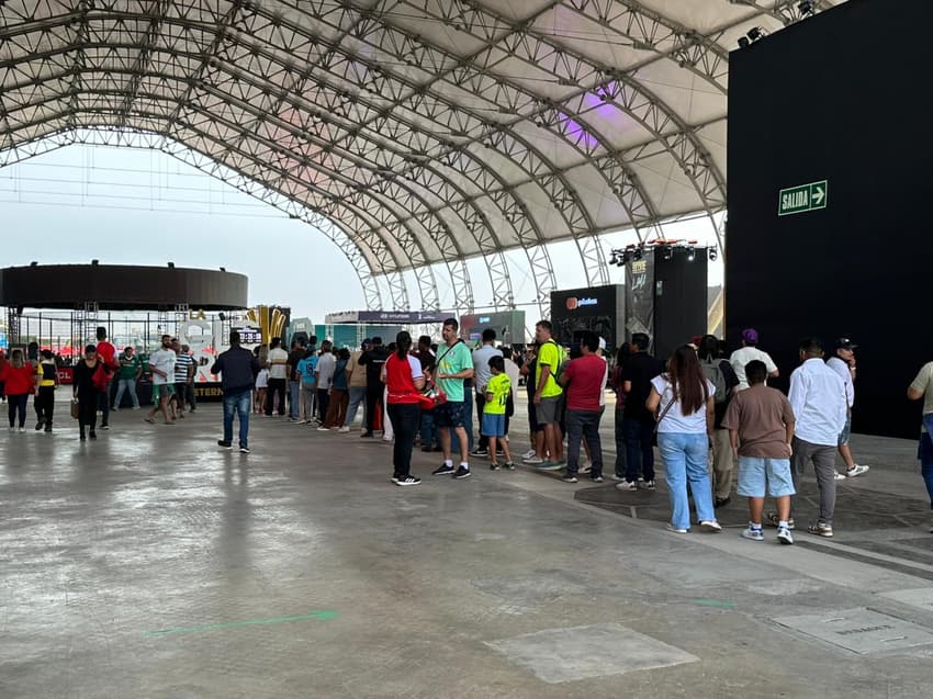 Palmeiras Flamengo Fan Zone Lima Libertadores