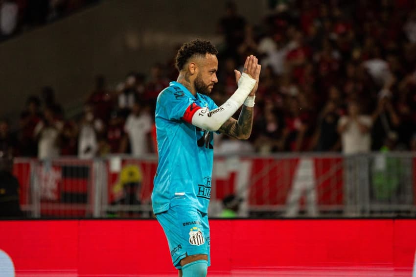 Flamengo x Santos - Neymar