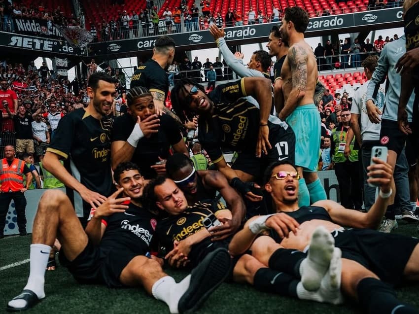 Frankfurt no último jogo da rodada da Bundesliga