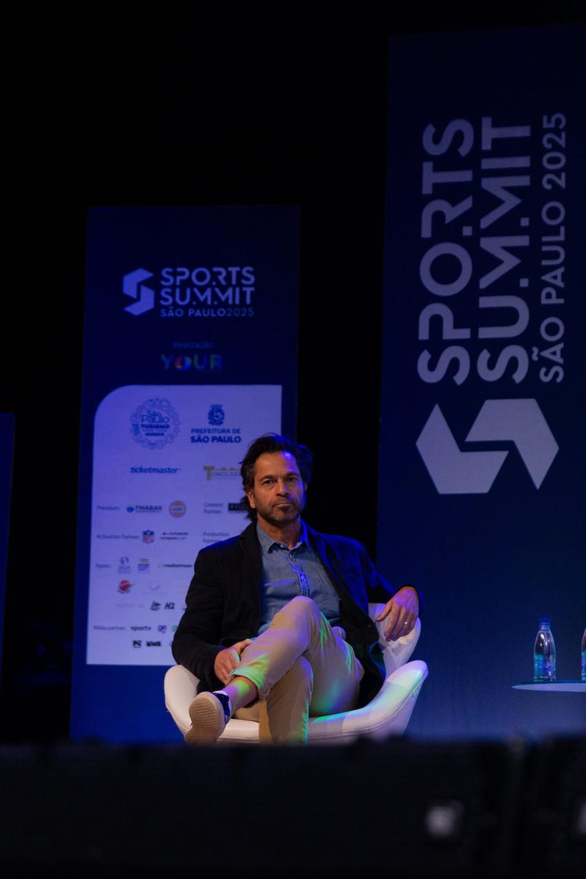 Tiago Pinto, CEO da The Brand Academy, participou do Sports Summit, em São Paulo