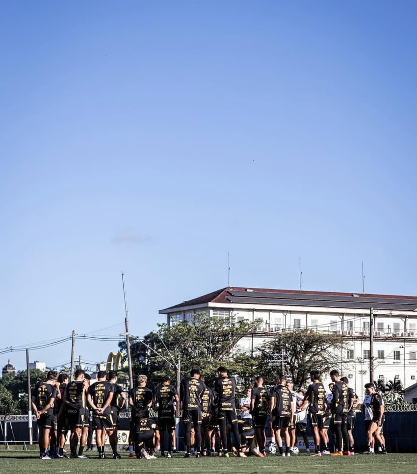 Treino do Santos