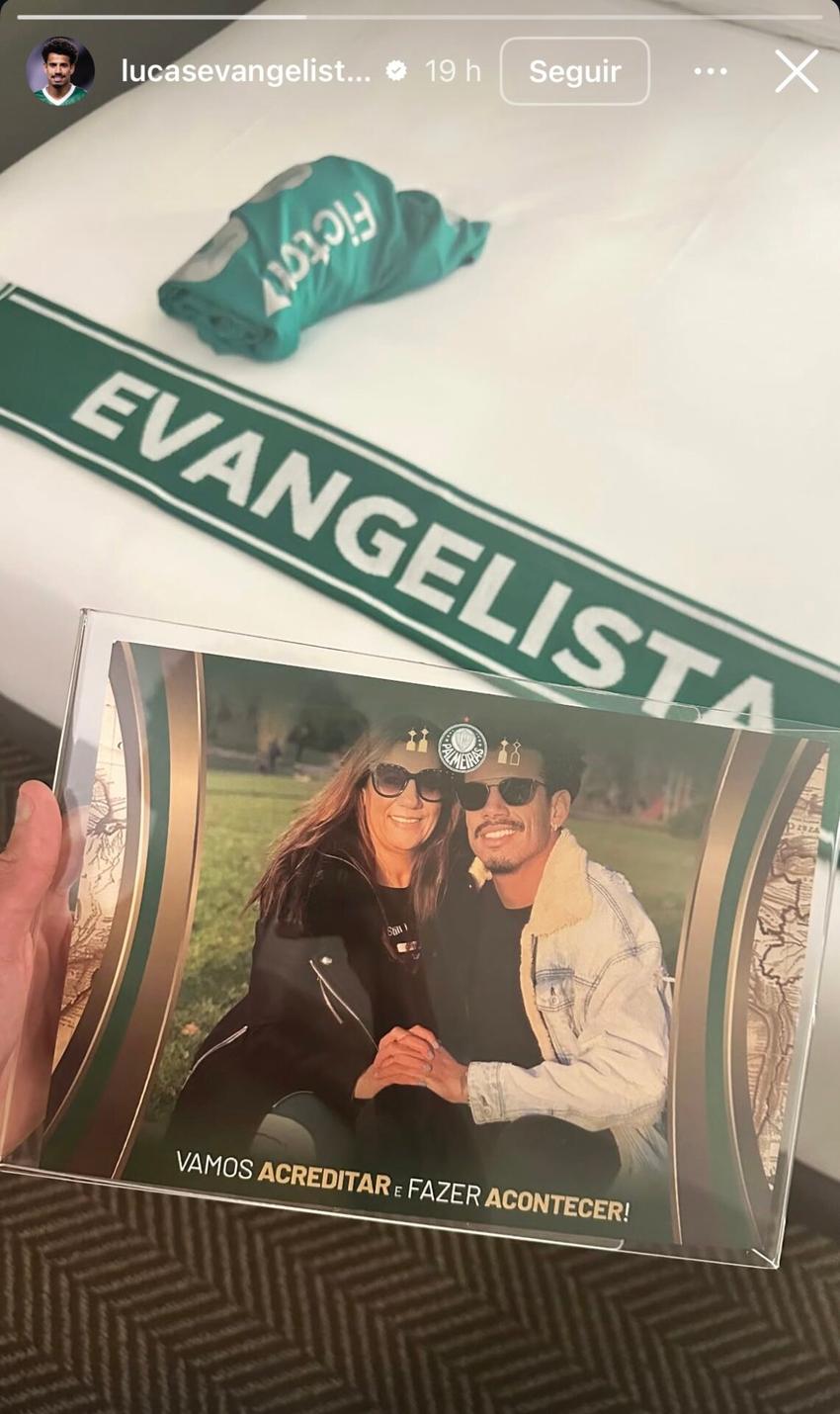 Lucas Evangelista, volante do Palmeiras