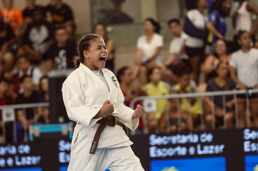 Gabriela Pereira brilha nos tatames (Foto: Divulgação)