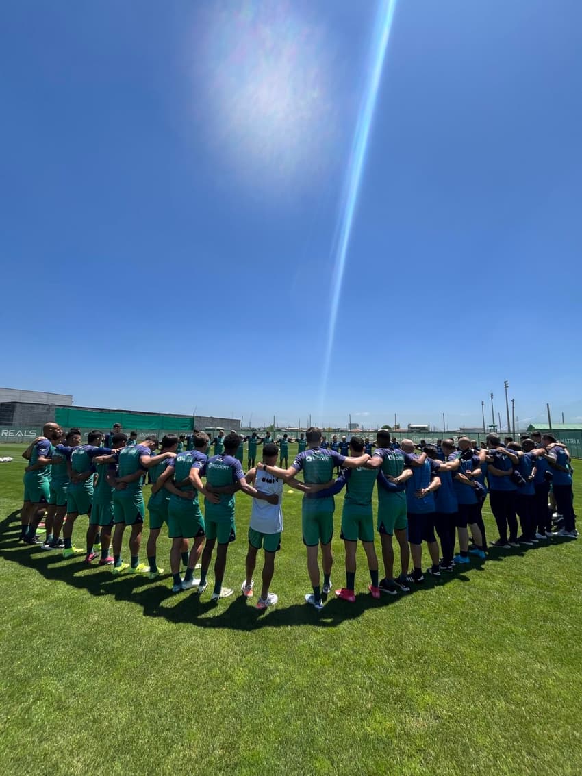 Jogadores Coritiba elenco CT Graciosa