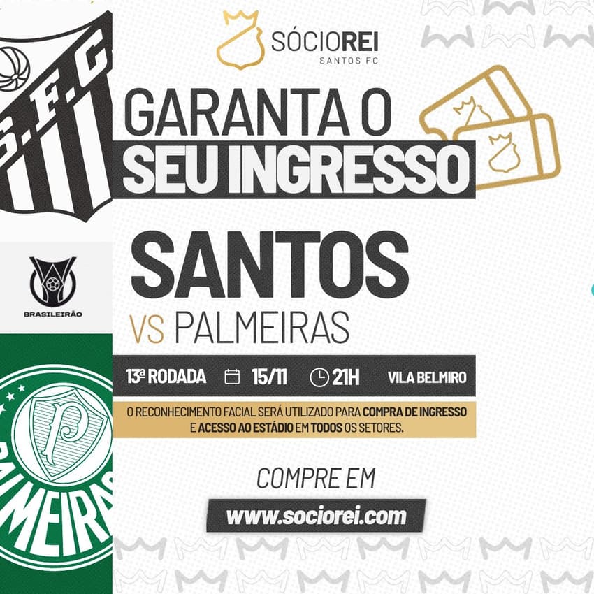 Santos é o primeiro time da zona do rebaixamento do Campeonato Brasileiro. (Foto: Divulgação/ Santos FC)