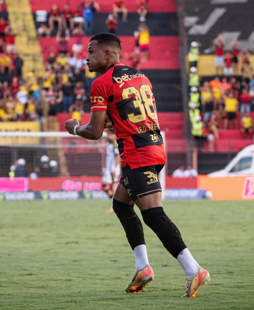 Léo Pereira autor do gol do Sport (Reprodução Sport
