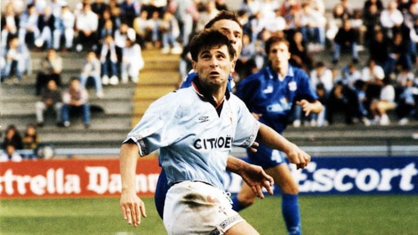 Goran Milojevic nos tempos de Celta de Vigo, em jogo de La Liga (Foto: reprodução/Celta)