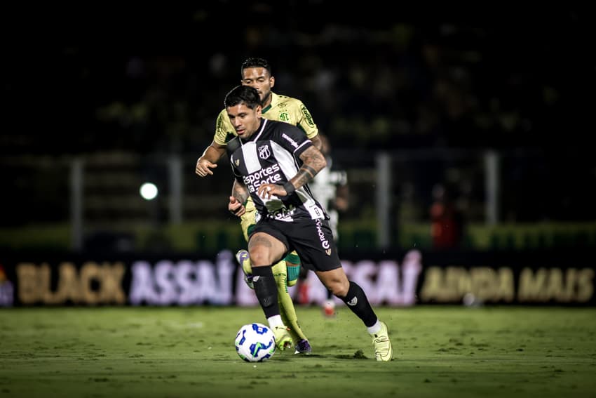 Partida entre Mirassol e Ceará, pelo Brasileirão (Foto: Gabriel Silva/Ceará SC)