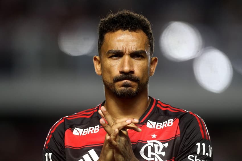 O jogador Danilo. Partida entre Sao Paulo e Flamengo
