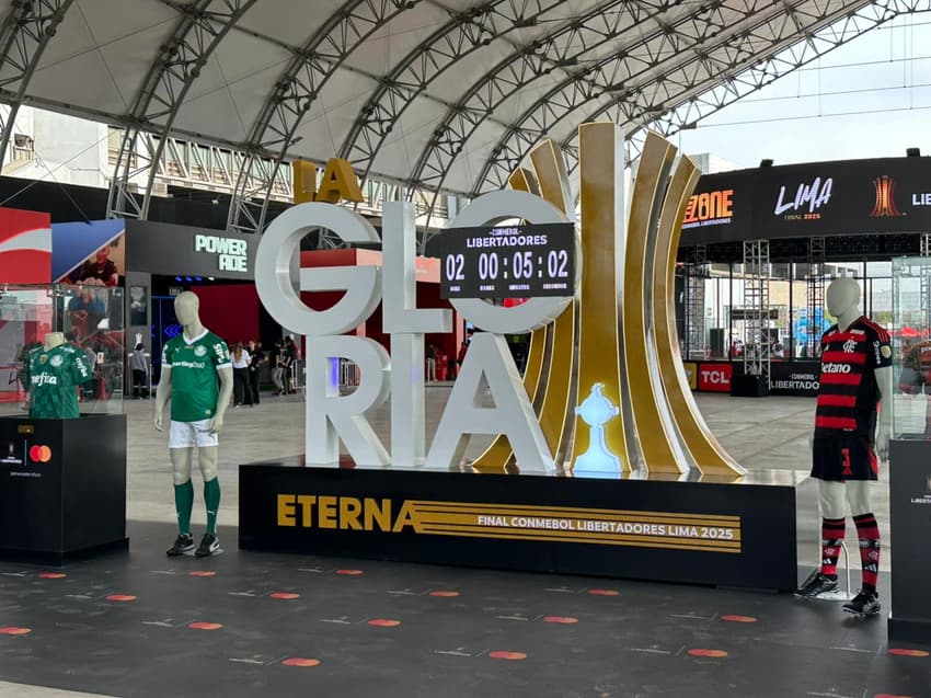 Palmeiras Flamengo Fan Zone Lima Libertadores
