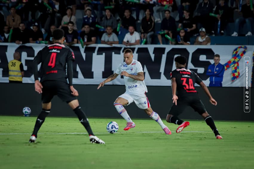 Partida entre RB Bragantino e Fortaleza, pelo Brasileirão (Foto: Mateus Lotif/Fortaleza EC)