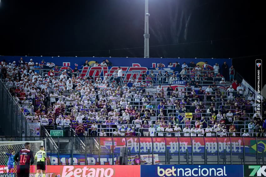 Partida entre RB Bragantino e Fortaleza, pelo Brasileirão (Foto: Mateus Lotif/Fortaleza EC)