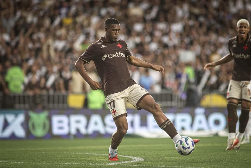 Rayan marcou primeiro gol do confronto entre Vasco x Juventude (Foto: Thiego Mattos/Pera Photo Press/Gazeta Press) 

Pera Photo Press/Pera Photo Press