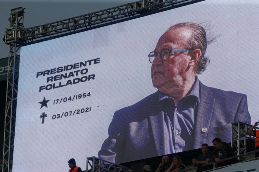 Coritiba Fortaleza telão Couto Pereira Renato Follador