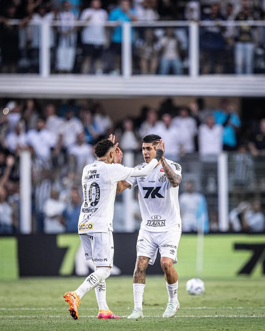 Neymar retorna ao time em Santos x Fortaleza. (Foto: Divulgação/ Santos FC)