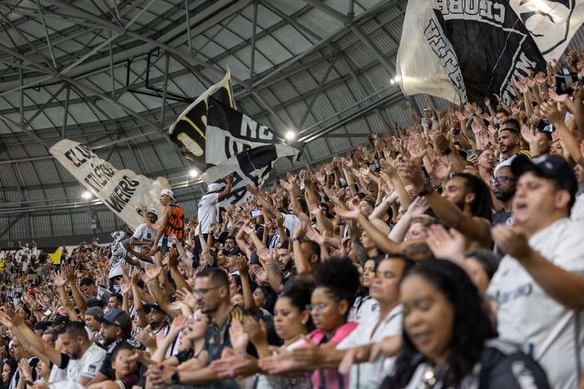 Torcida do Atlético na Arena MRV: (Foto: Daniela Veiga / Atlético)