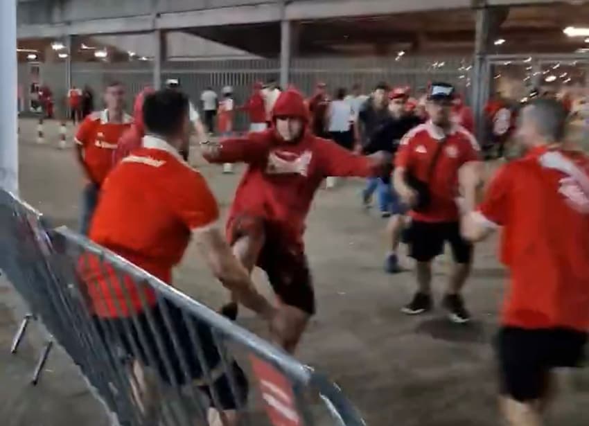 Torcida do Inter se envolve em confusão (Foto: Flickr / Internacional)