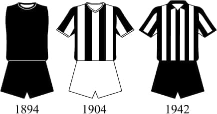 Primeira camisa do Botafogo trazia listras verticais pretas e brancas usadas ainda no tempo do remo.