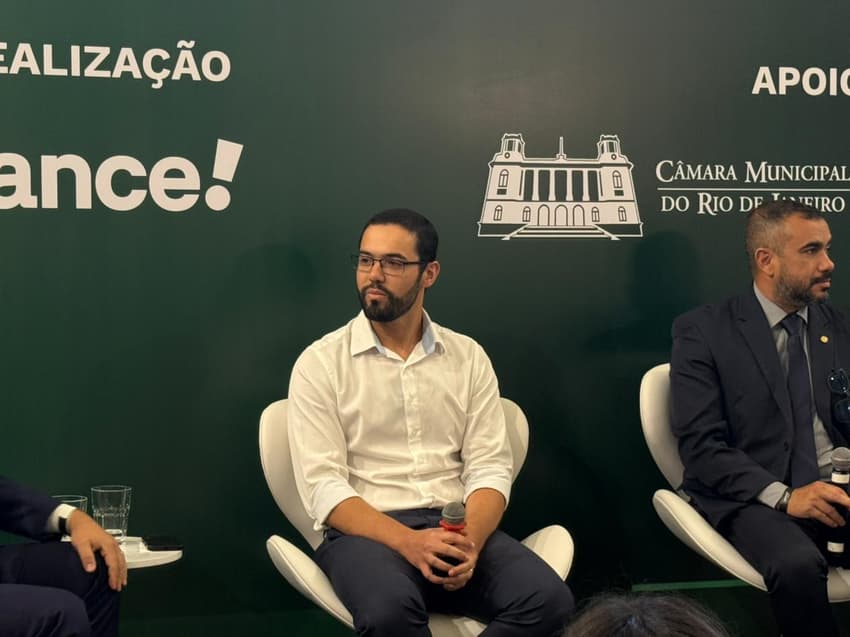 Vereador Pedro Duarte falou sobre Vasco e São Januário durante o Lance! Talks