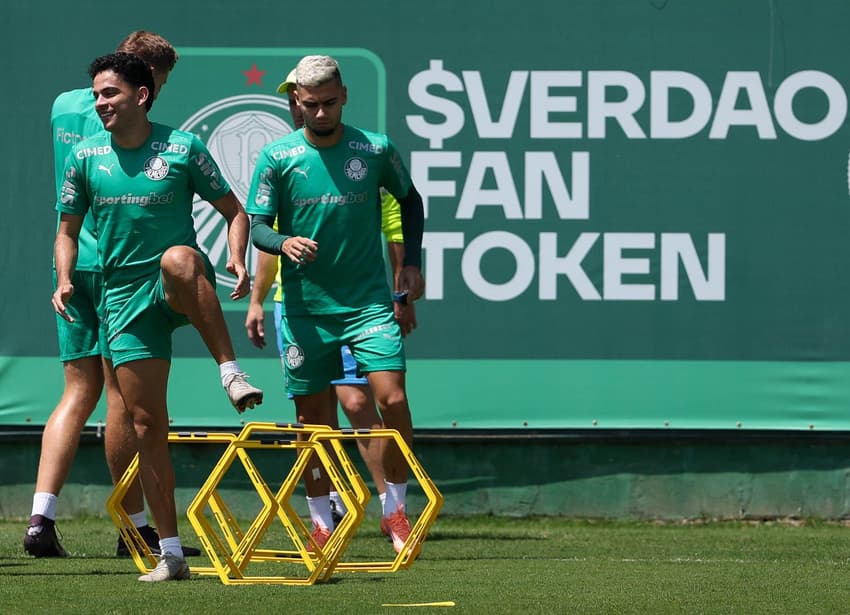 escalação Palmeiras - Andreas treina com elenco na Academia de Futebol
