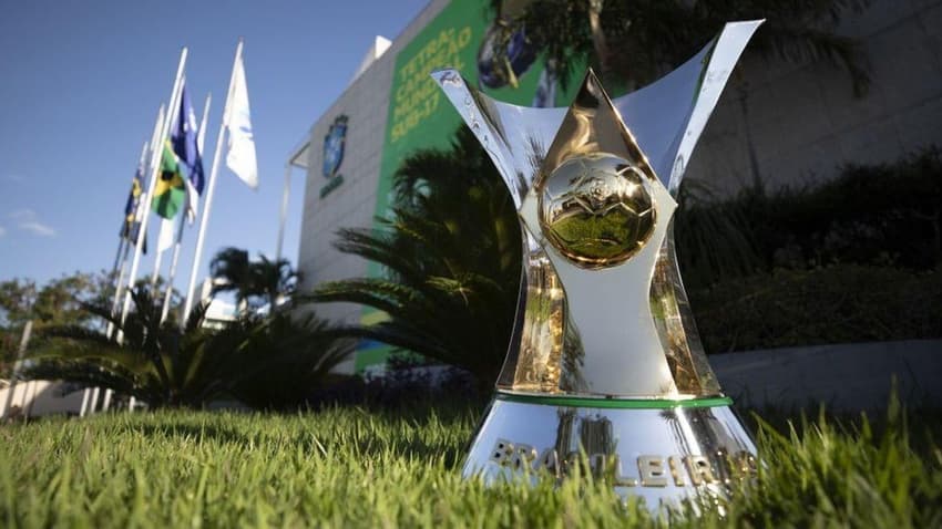 Troféu da Série A do Brasileirão (Foto: Lucas Figueiredo/ CBF)