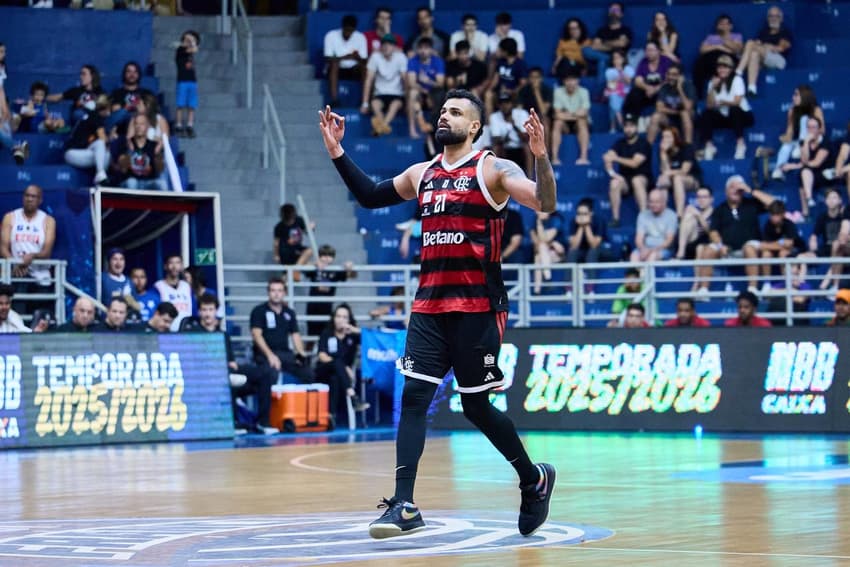 Flamengo é o único time invicto no NBB (Foto: Marcos Limonti / SFB)