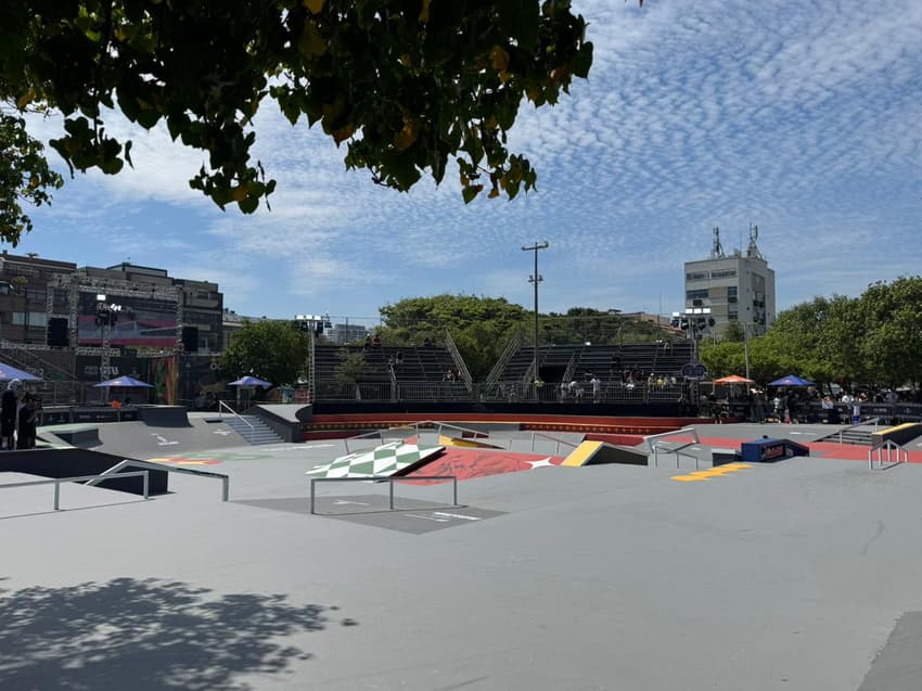 Pista de street do STU Pro Tour do Rio de Janeiro (Foto: Kauhan Fiaux / Lance!)