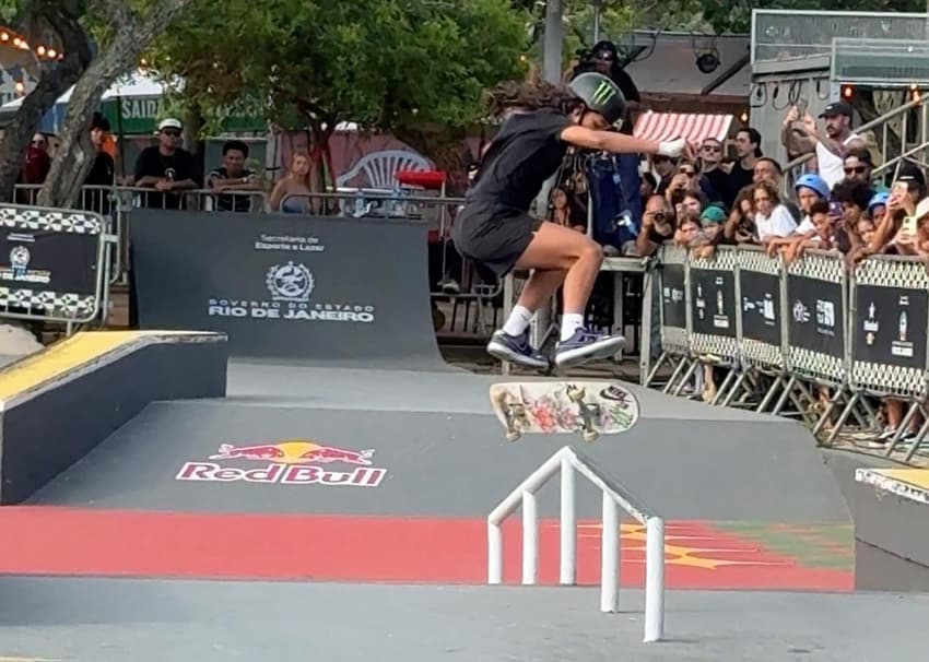 Rayssa Leal no STU Pro Tour do Rio (Foto: Kauhan Fiaux / Lance!)