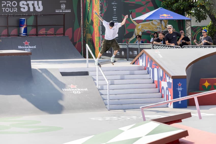 Giovanni Vianna nas semis do STU Pro Tour do Rio (Foto: Julio Detefon / STU)