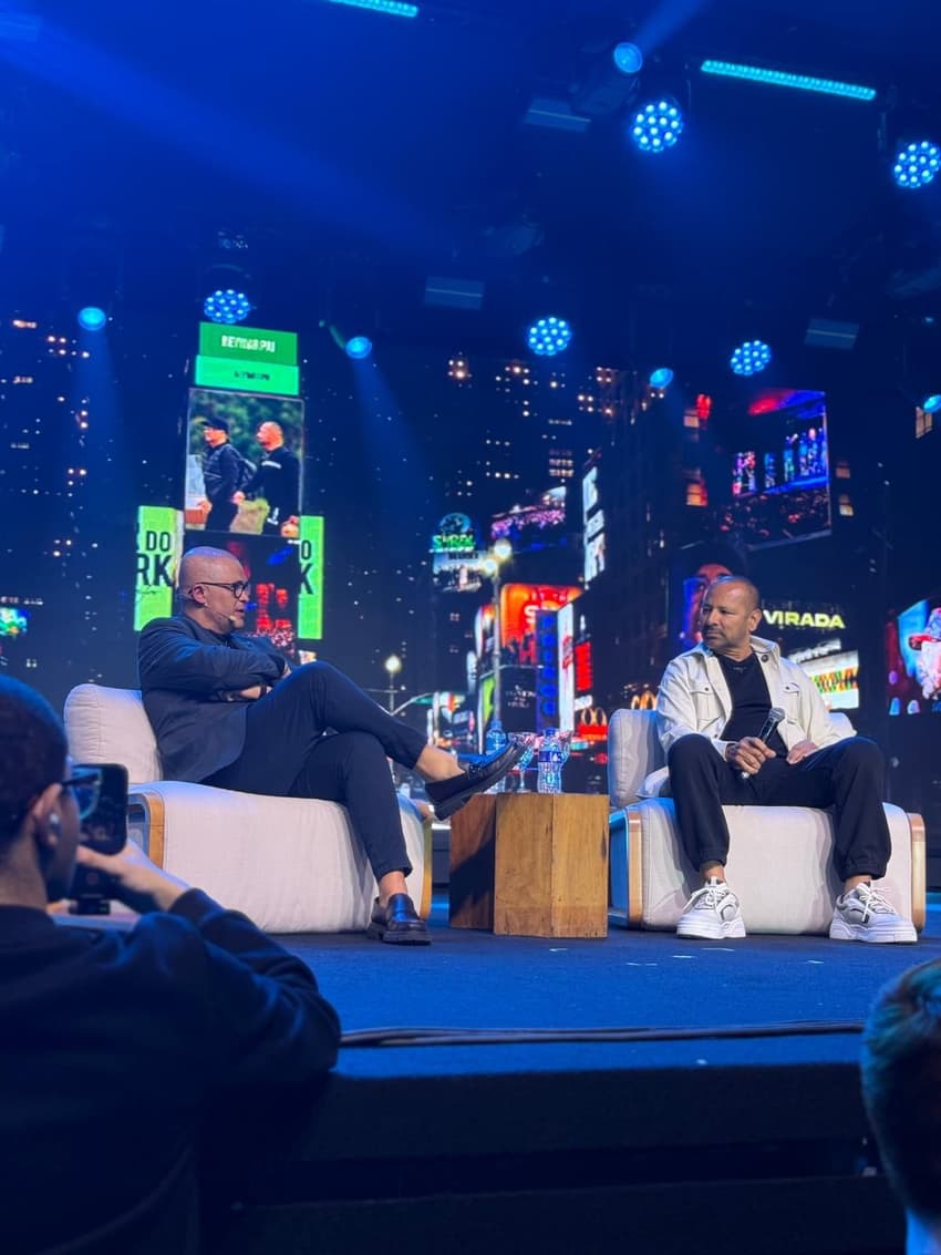 Em evento, pai de Neymar fala sobre participação do filho na Copa do Mundo (Crédito: Divulgação)