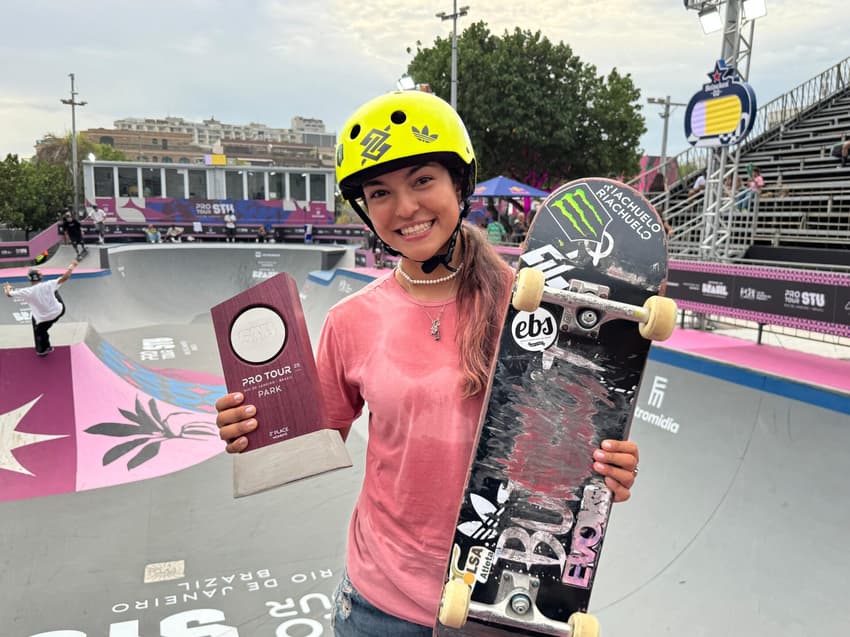 Raicca Ventura é vice no STU Pro Tour do Rio de Janeiro (Foto: Kauhan Fiaux / Lance!)