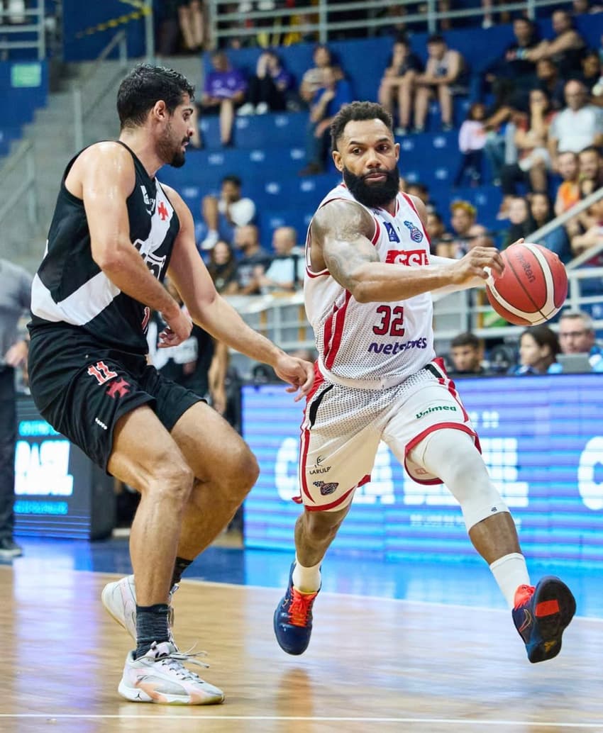 Franca venceu o Vasco por 103 a 61 no Ginásio Pedrocão (Foto: Reprodução / Instagram)