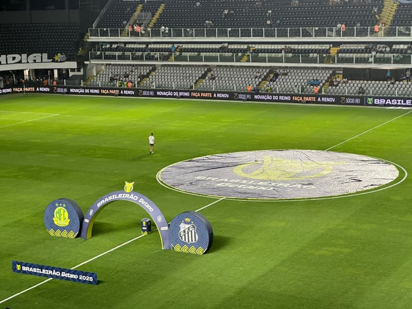 Santos recebe o Mirassol em duelo válido pela 34ª rodada do Campeonato Brasileiro. (Foto: Juliana Yamaoka/ Lance!)