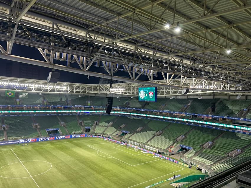 Palmeiras x Fluminense no Allianz Parque (Foto: Guilherme Lesnok/LANCE!)