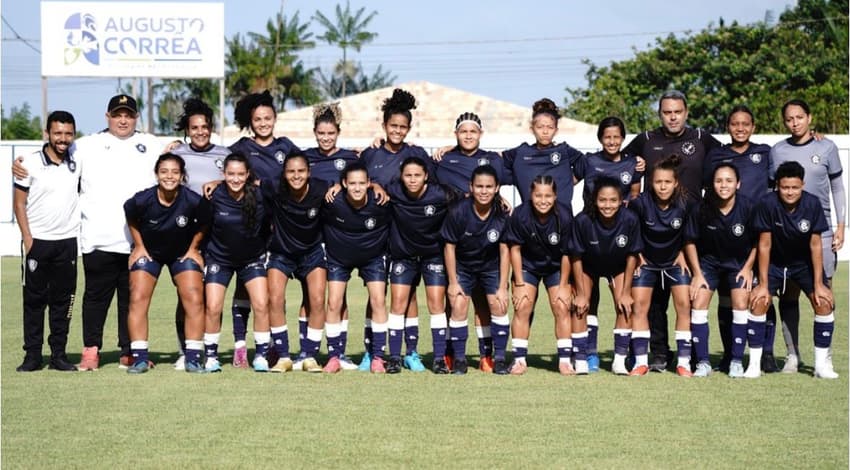 Time feminino do Clube do Remo. (Foto: FPF/Divulgação)
