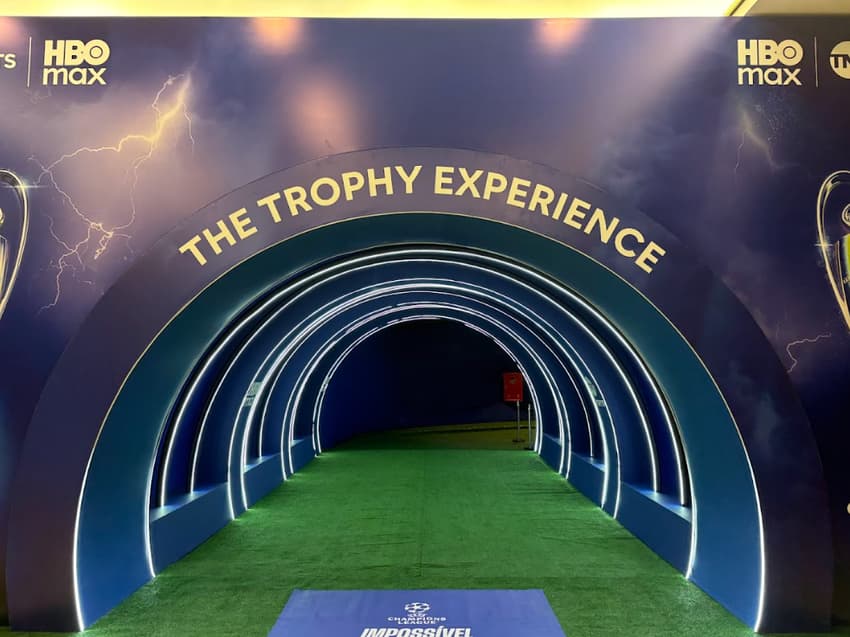 Entrada do espaço no Shopping Market Place, em São Paulo. (Foto: Lucas Cremonese/Lance!)