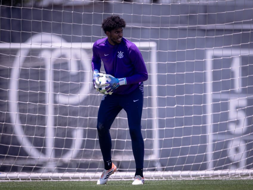 Hugo Souza está de volta ao time do Corinthians (Foto: Rodrigo Coca/Agência Corinthians)