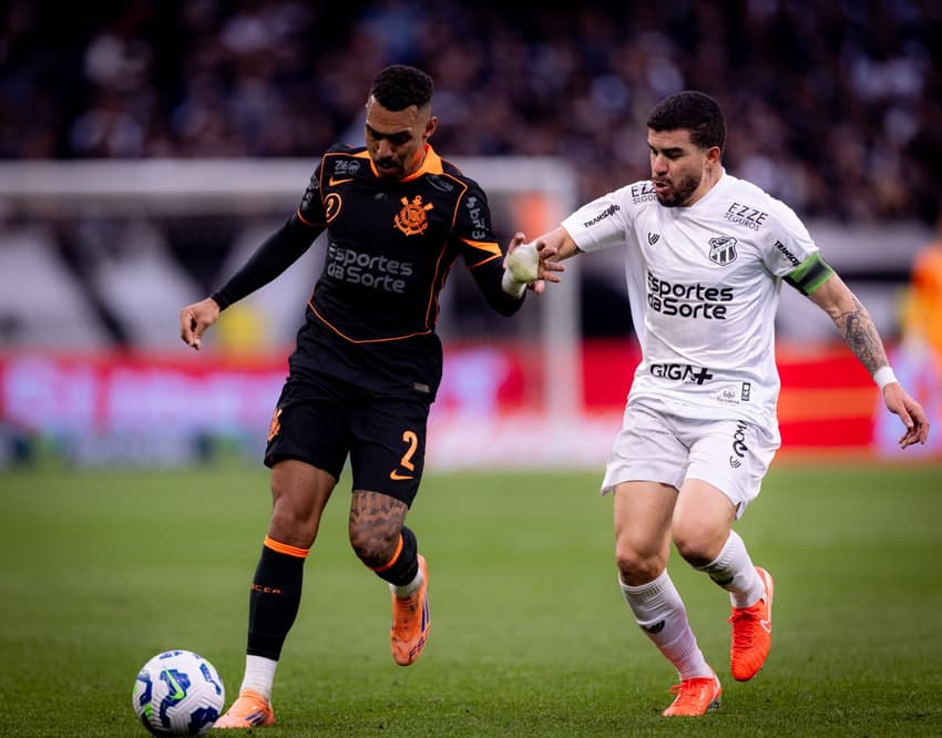 Matheuzinho em Corinthians x Ceará (Foto: Agência Corinthians)
