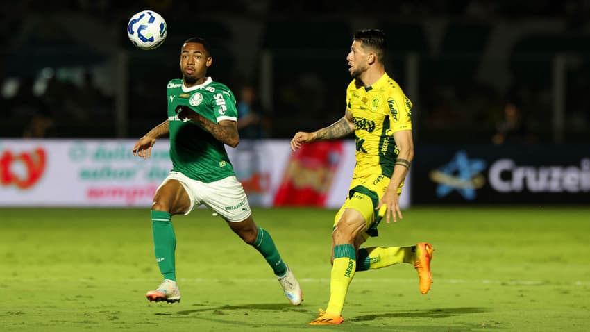 Jogador do Palmeiras, Allan foi punido pelo STJD (Foto: Cesar Greco / Palmeiras / By Canon)