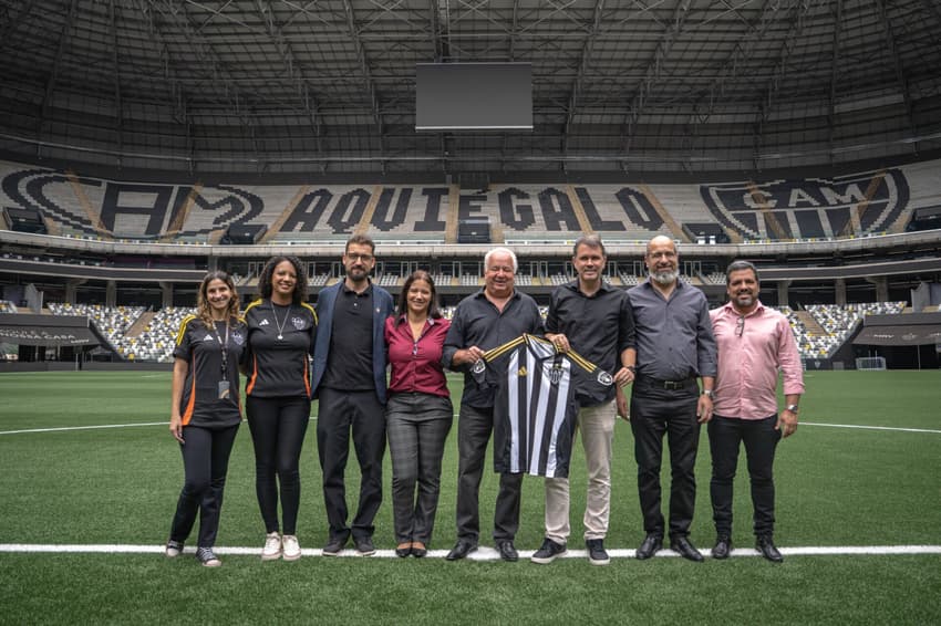 Atlético-MG fecha patrocínio e atletas da base ganham bolsas de estudo (Foto: Fábio Pinel/Atlético)