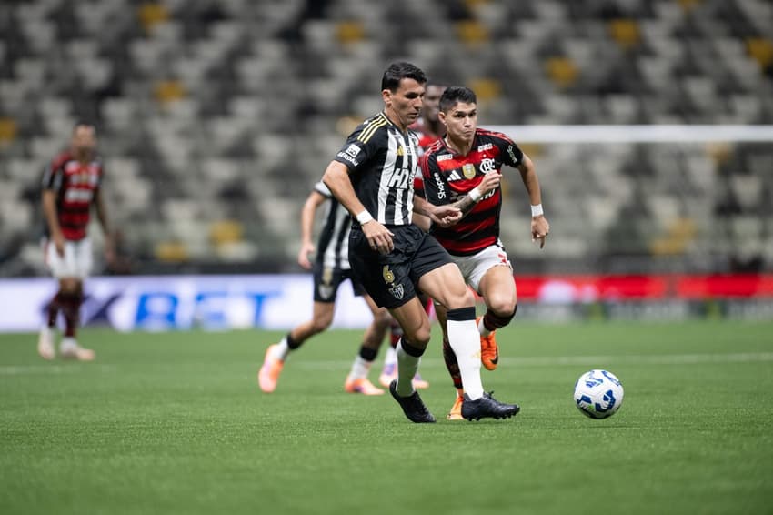 Atlético-MG e Flamengo se enfrentam na Arena MRV pelo Brasileirão